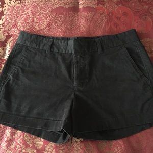 Gap 3 inch black shorts, size 4, not faded or worn